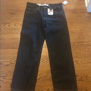 Levi's Men's Dark Blue Relaxed Jeans